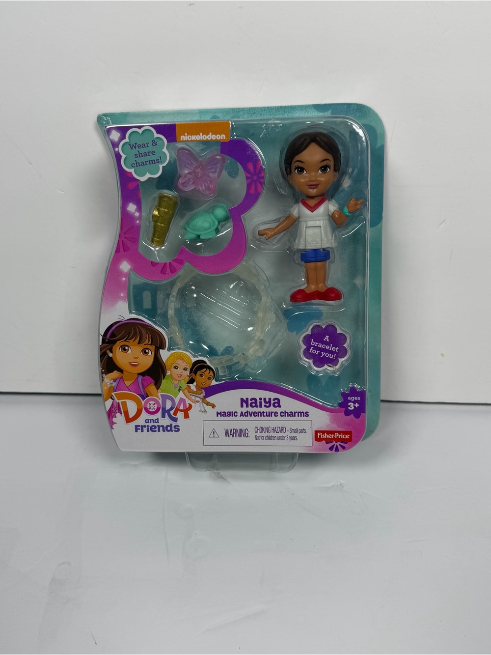 Fisher-Price Nickelodeon Dora and Friends Naiya Magic Adventure Charms 2014 NEW